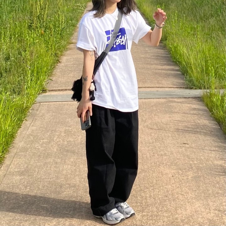 18706_SY 스탁 박스 반팔